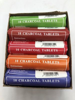 Charcoal Tablets Roll of 10