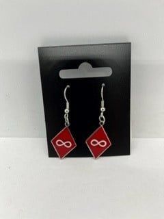 Red Metis Earrings