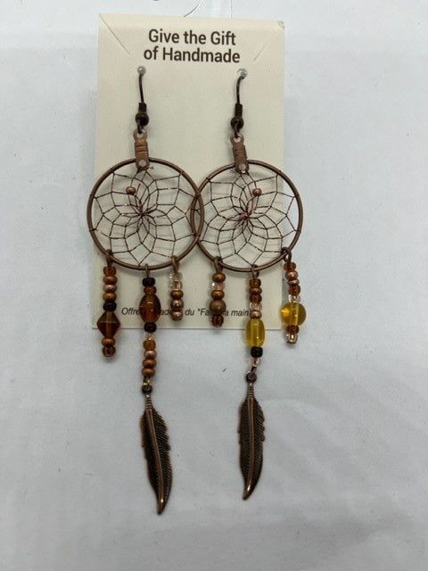 1&#39; Copper DC Earrings