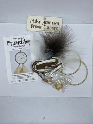 DC Kit - Set of 2 - 3&quot; Friendship Dreamcatcher Kit Natural