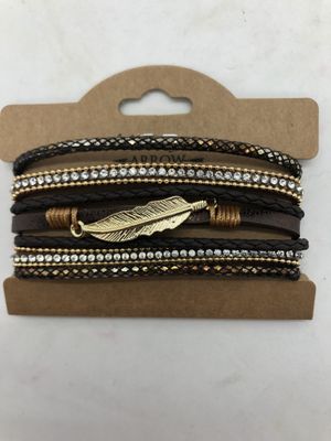 Bracelet Wrap Feather WXA463