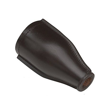 Black Leather Pill Bottle