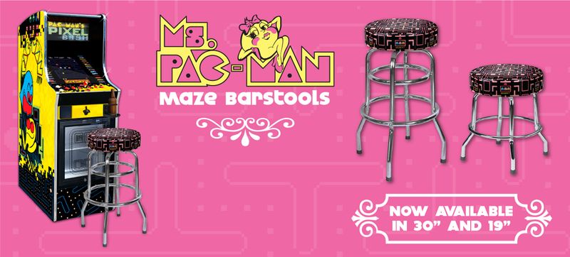 19&quot; MS. PACMAZE Stool