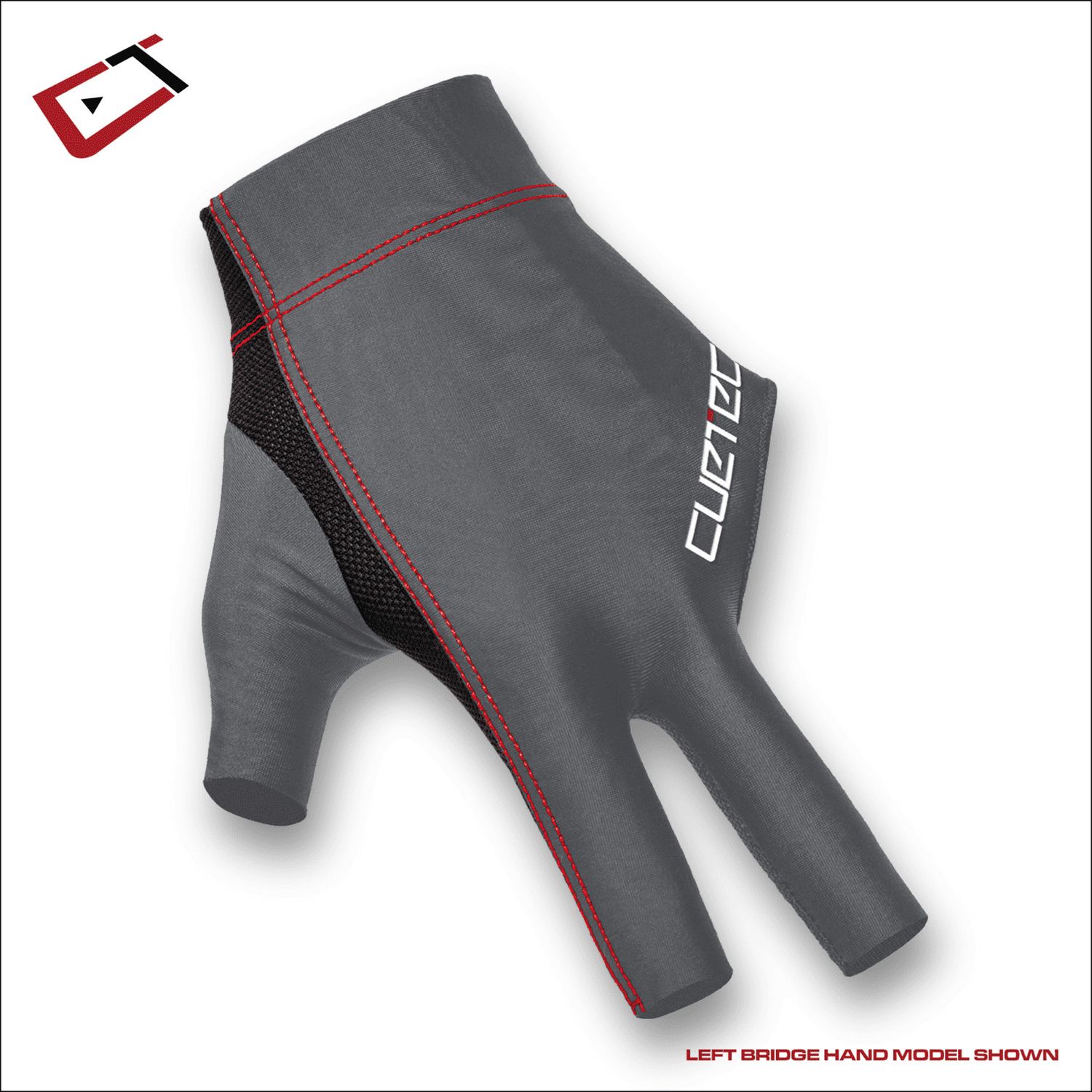 Cuetec AXIS Billiard Glove - Gray Large