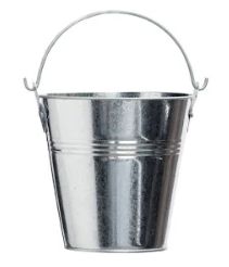 Steel Grease Bucket 6 in. H x 6 in. W x 6-1/2 in. - TRAEGER