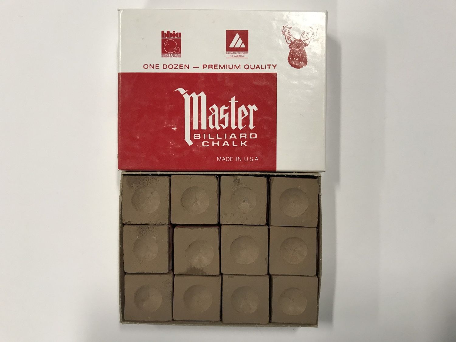 Master Chalk Brown Box of 12
