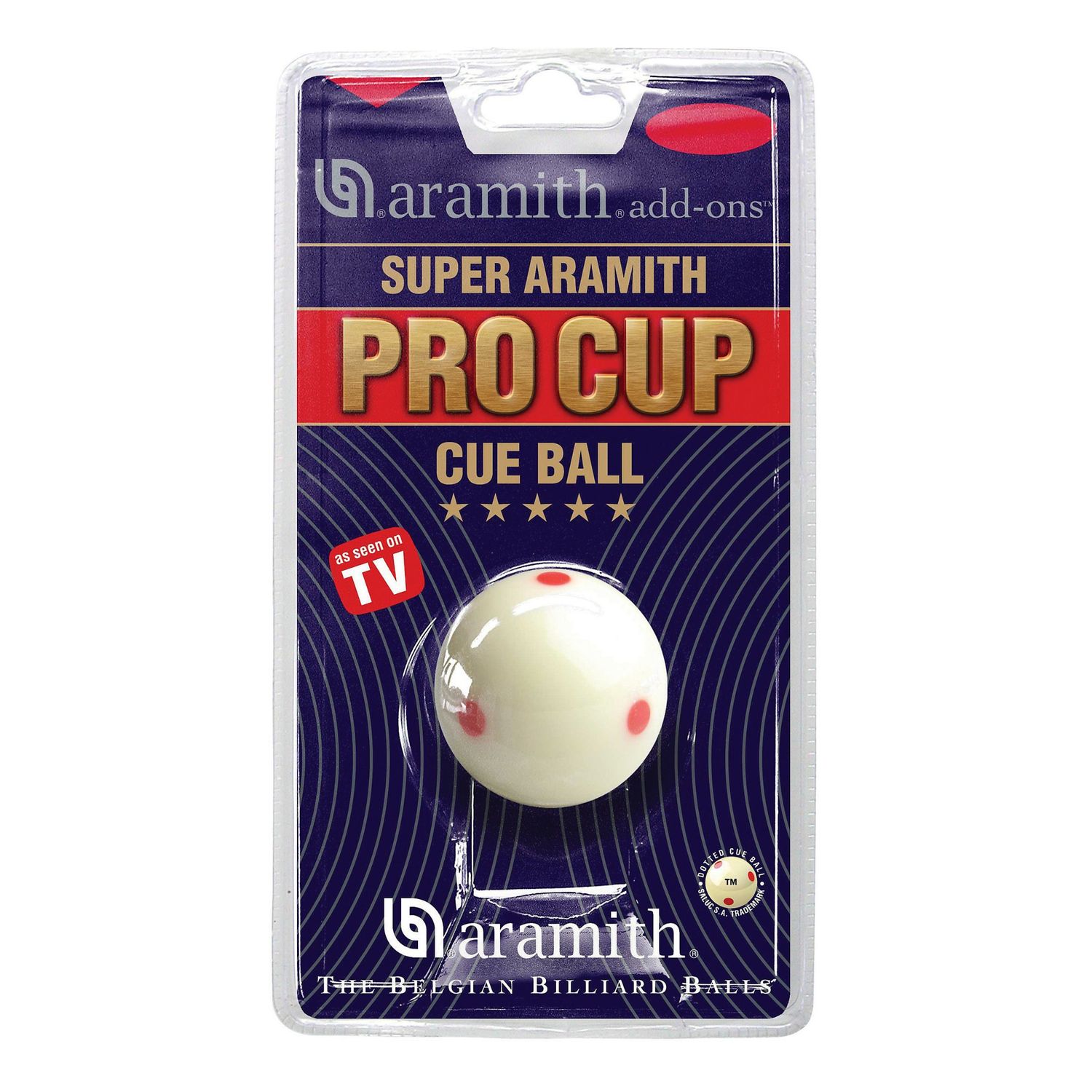 Aramith Super Pro Cup Cue Ball Multi Dot Cue Ball
