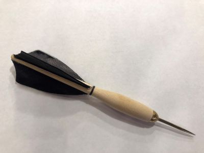 American Pro Dart Apex Style Darts Black 12 pack No.1