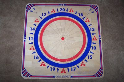 300 Prodart Red &amp; Royal  Blue Dartboard