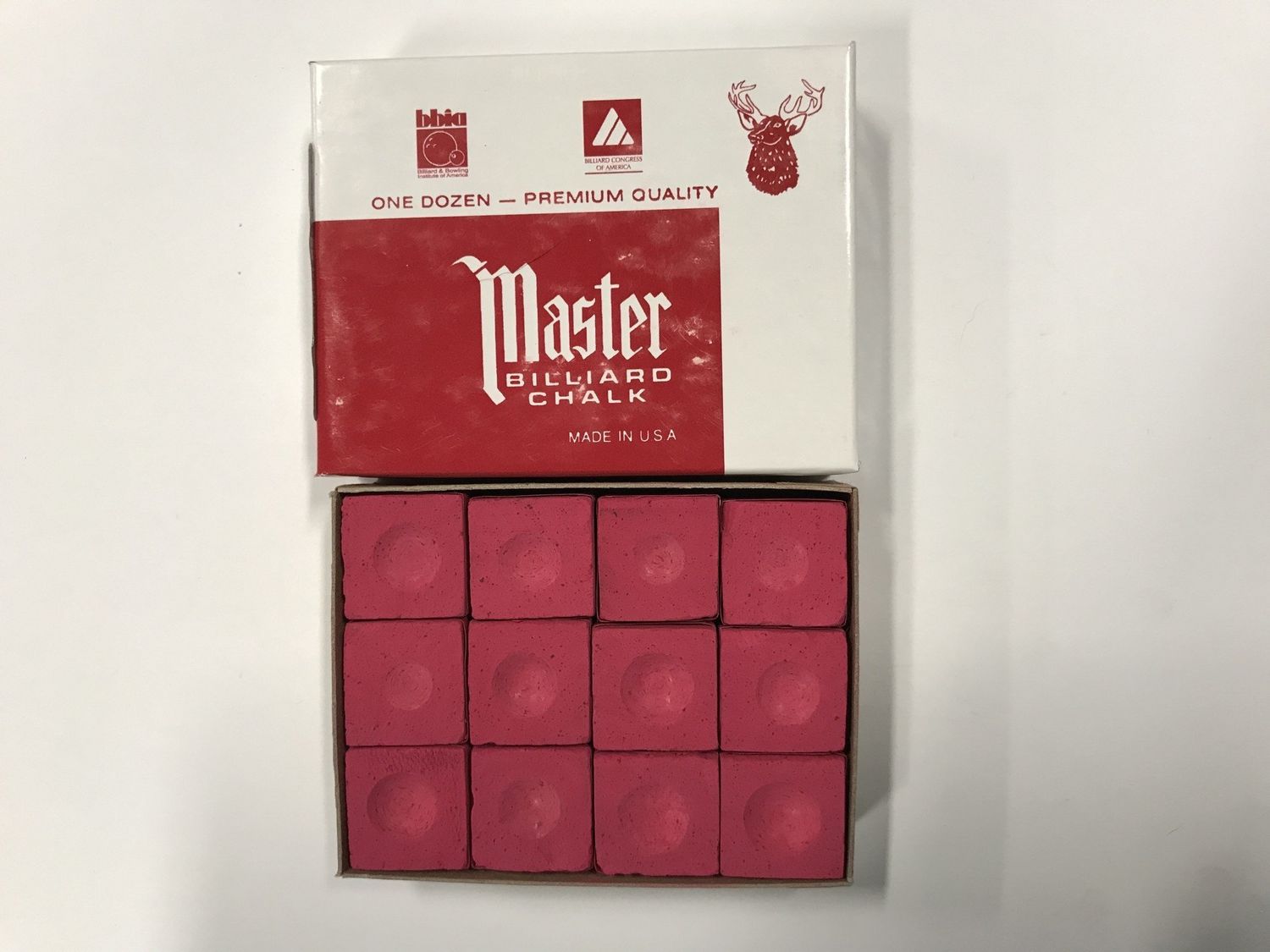 Master Chalk Red Box of 12