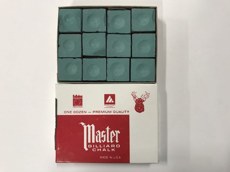 Master Chalk Dark Green Box of 12