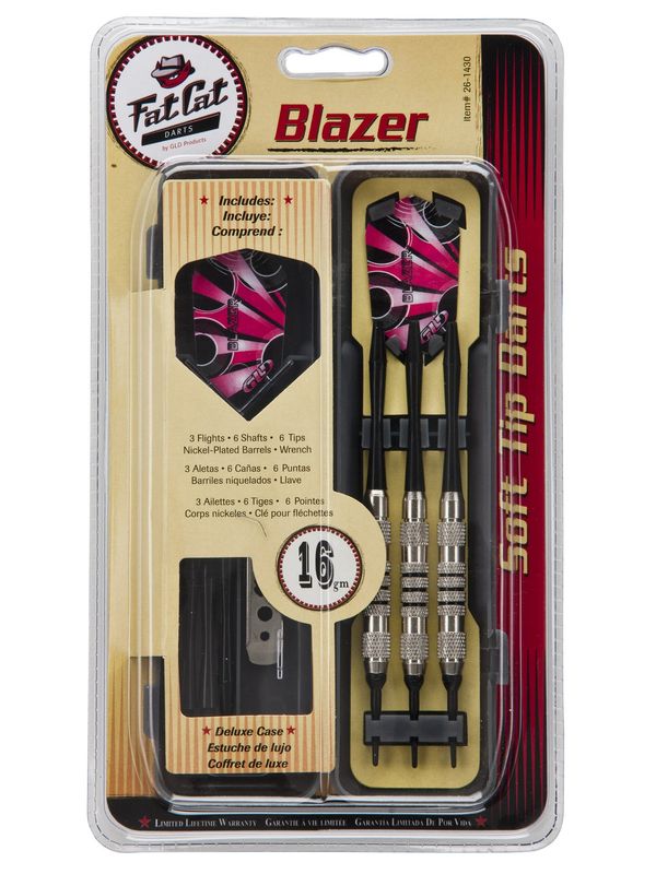 Fat Cat Blazer Soft Tip 16 gram Dart Set