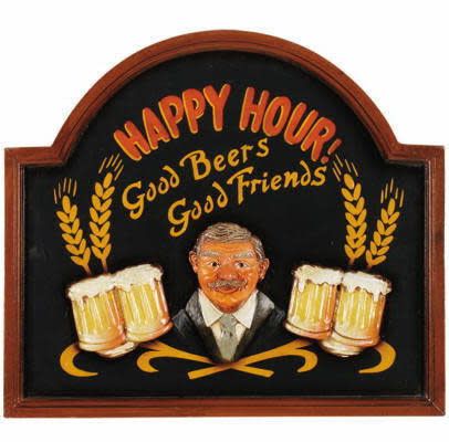 Happy Hour Sign R427