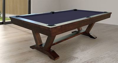 Skylar Pool Table - Warm Chestnut