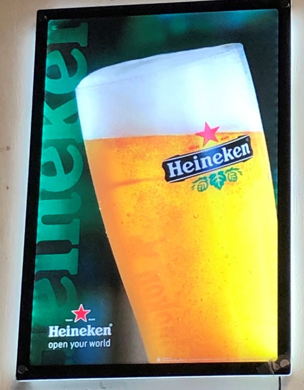 Heineken Lighted Sign Picture