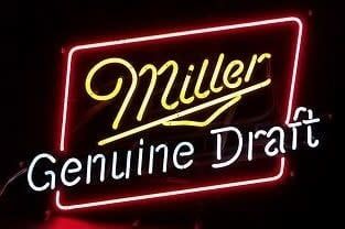 Miller Genuine Draft Neon