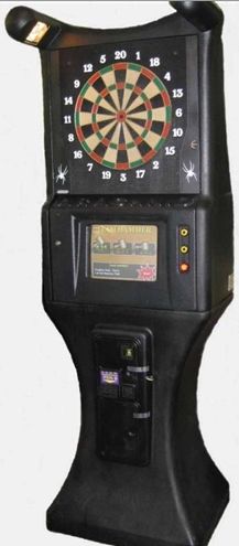 Galaxy 2 Dartboard Used W/ Flatscreen