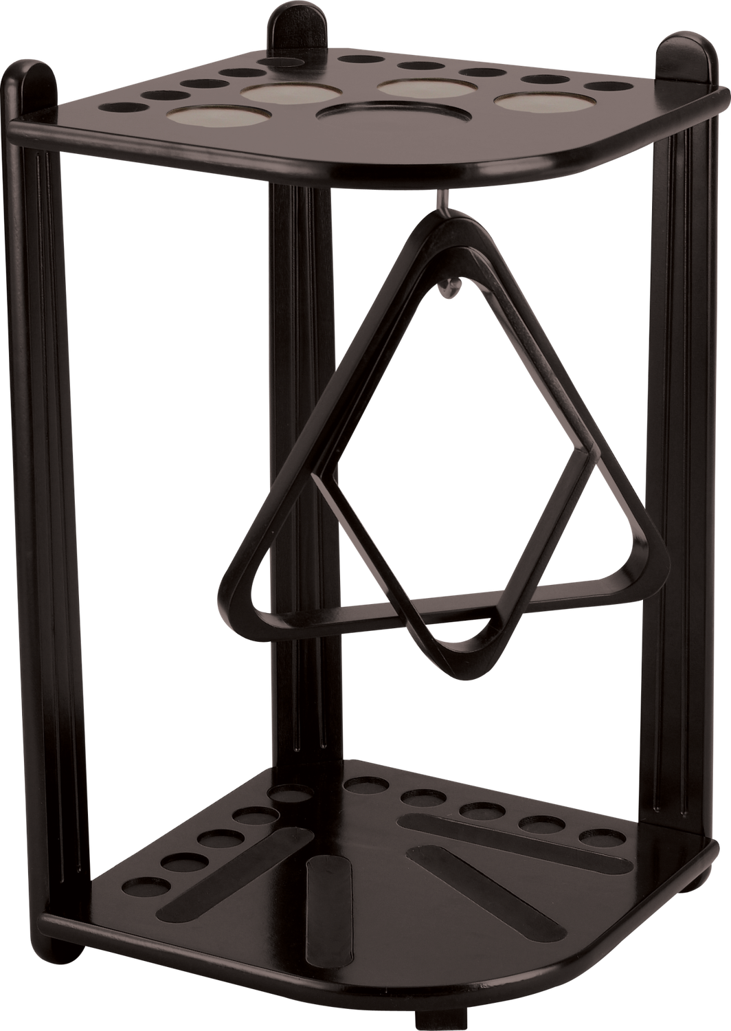 FR10  Cue Rack Midnight Black Cue Holder