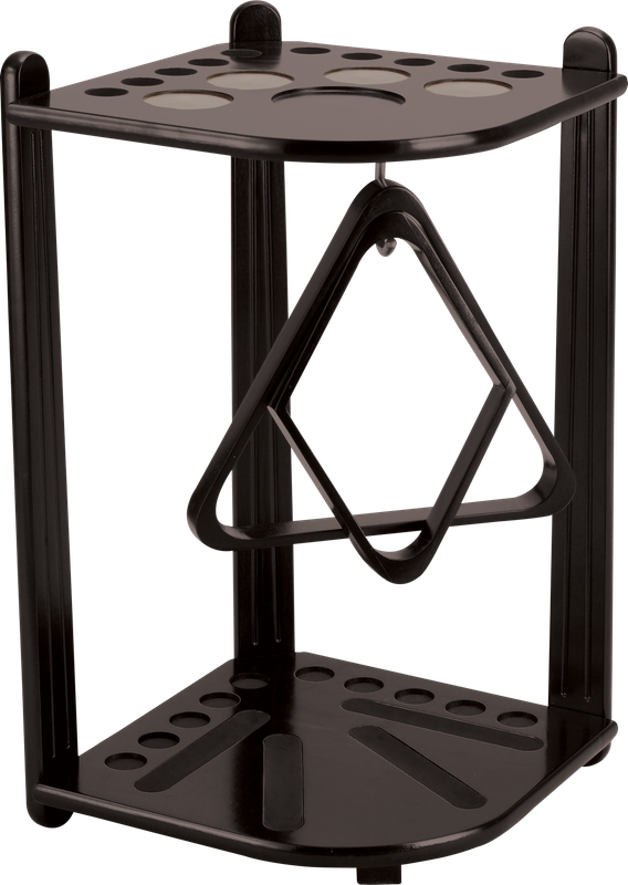 FR10  Cue Rack Midnight Black Cue Holder
