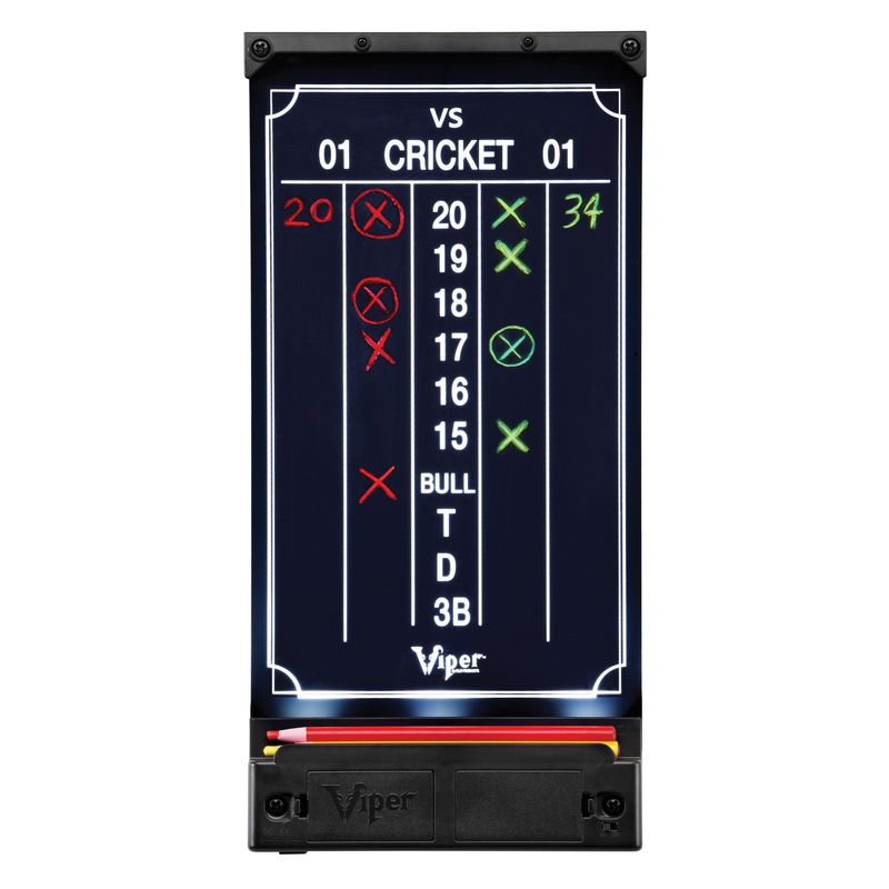 Viper Illumiscore Dart Darts  DARTBOARD SCOREBOARD 41-0410