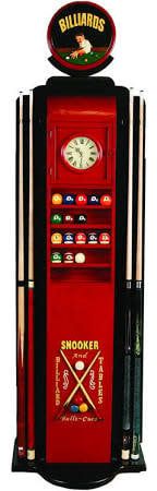 R934 Gas Pump Ball &amp; Cue Holder