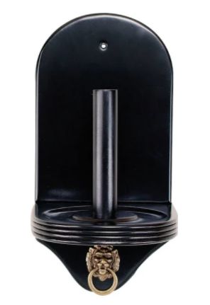 Talc Chalk Holder w/ Lion Ring- Midnight Black CCLN