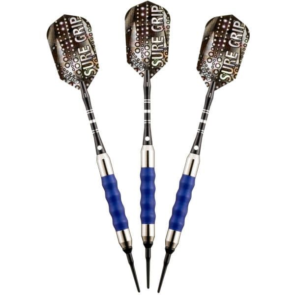 SURE GRIP BLUE 18GM 20-0008-18 SOFT TIP DART SET