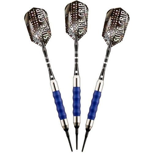 SURE GRIP BLUE 16GM 20-0008-16 SOFT TIP DART SET