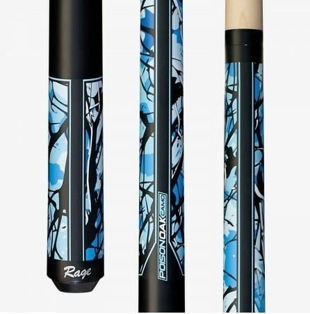 Rgcb Rage Blue Poison Oak Camo Cue Stick