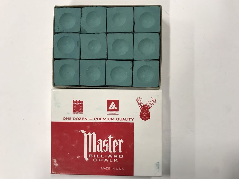 Master Chalk Forest Green Box of 12