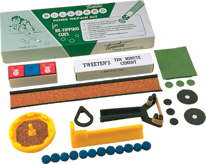 Tweeten Home Cue Tip Repair Kit