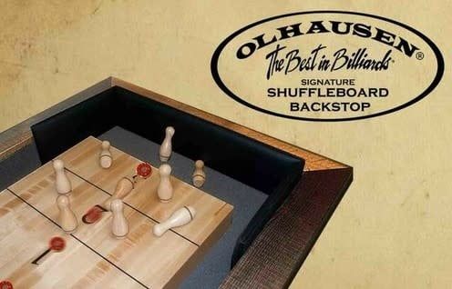 OLHAUSEN SHUFFLEBOARD BACKSTOP 20&quot;