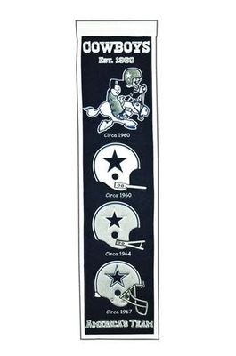 DALLAS COWBOYS HERITAGE BANNER 44016