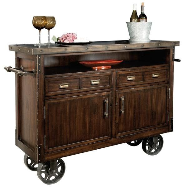 BARROWS WINE &amp; BAR CABINET Howard Miller 695146