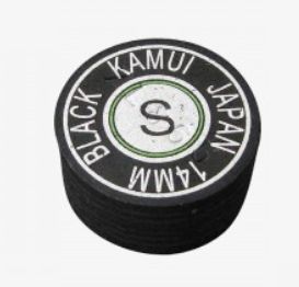 Kamui Black Soft Layered Leather Tip