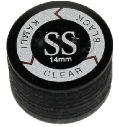 Kamui Black Clear Super Soft Layered Leather Tip