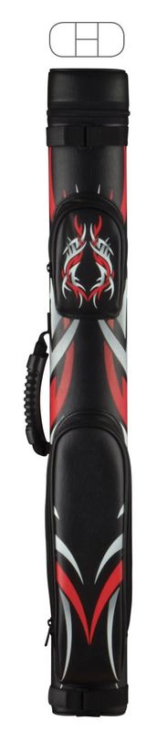 MCDERMOTT RED TRIBAL 2X2 OVAL CASE 75-0934