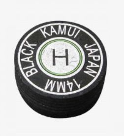 Kamui Black Hard Layered Leather Tip