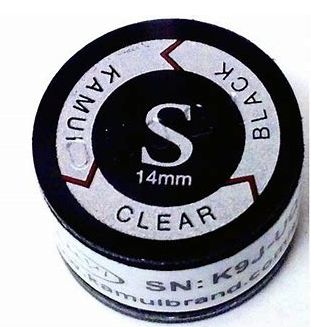Kamui Black Clear Soft Layered Leather Tip