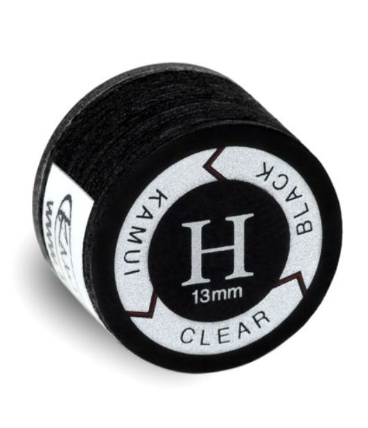 Kamui Black Clear Hard Layered Leather Tip