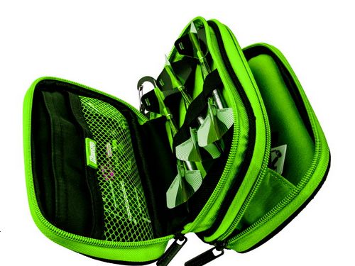 Harrow dart Case black green wallet z-800