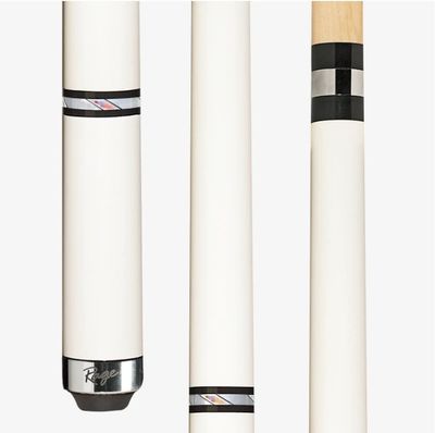 Rage Rg98 Rage Metallic White Dream Wrapless Cue Stick
