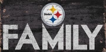 Pittsburgh Steelers Family Sign