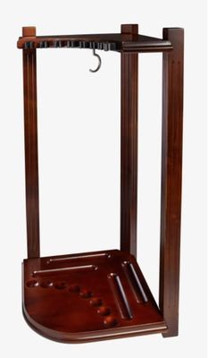 CR50 HJ Scott 8-Cue Heavy-Duty Corner Rack