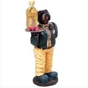 Dog Waiter indoor Statue R155 32&quot;