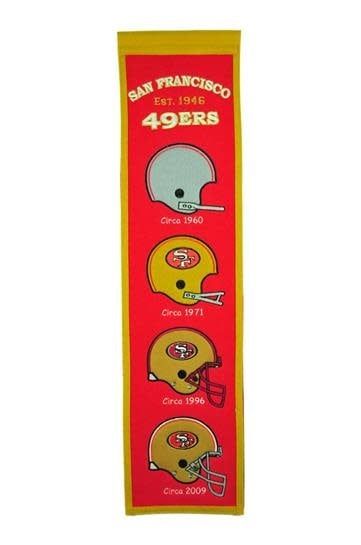 San Fran 49ers Heritage Banner 44021