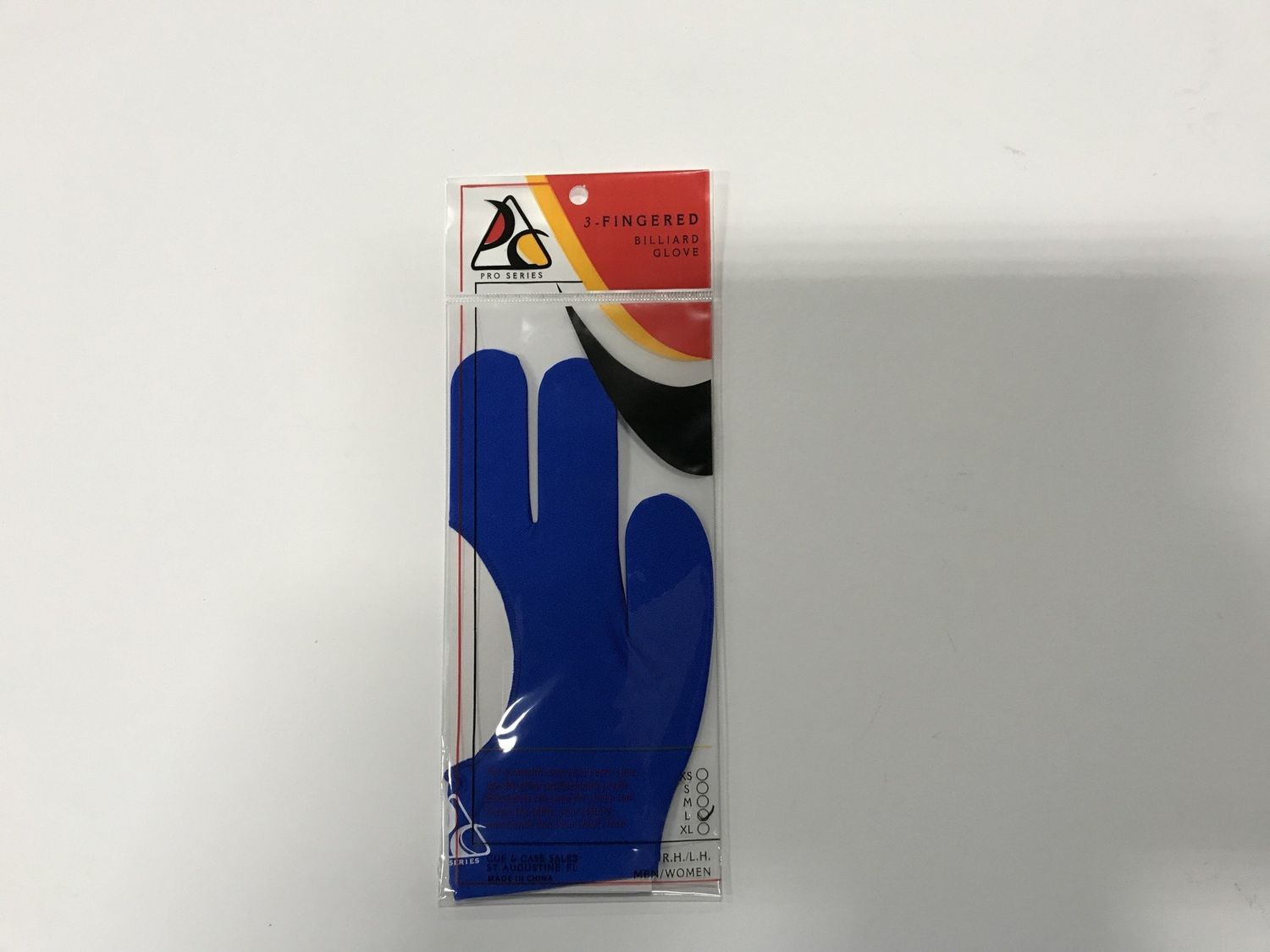 Pro Series Billiard Pool Glove for Left/Right Handed Players-Small Bright Blue