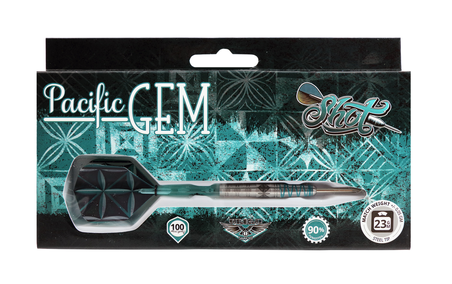 PACIFIC GEM 1 SERIES STEEL TIP DART SET 23 GM