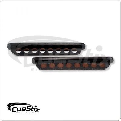 WR8R Roman Wall Rack 8 Cue Holder