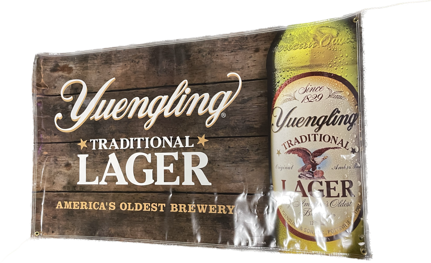 Yuengling Banner - Lager 3x5 Sign BANNER